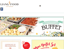 Tablet Screenshot of liangfood.com.sg